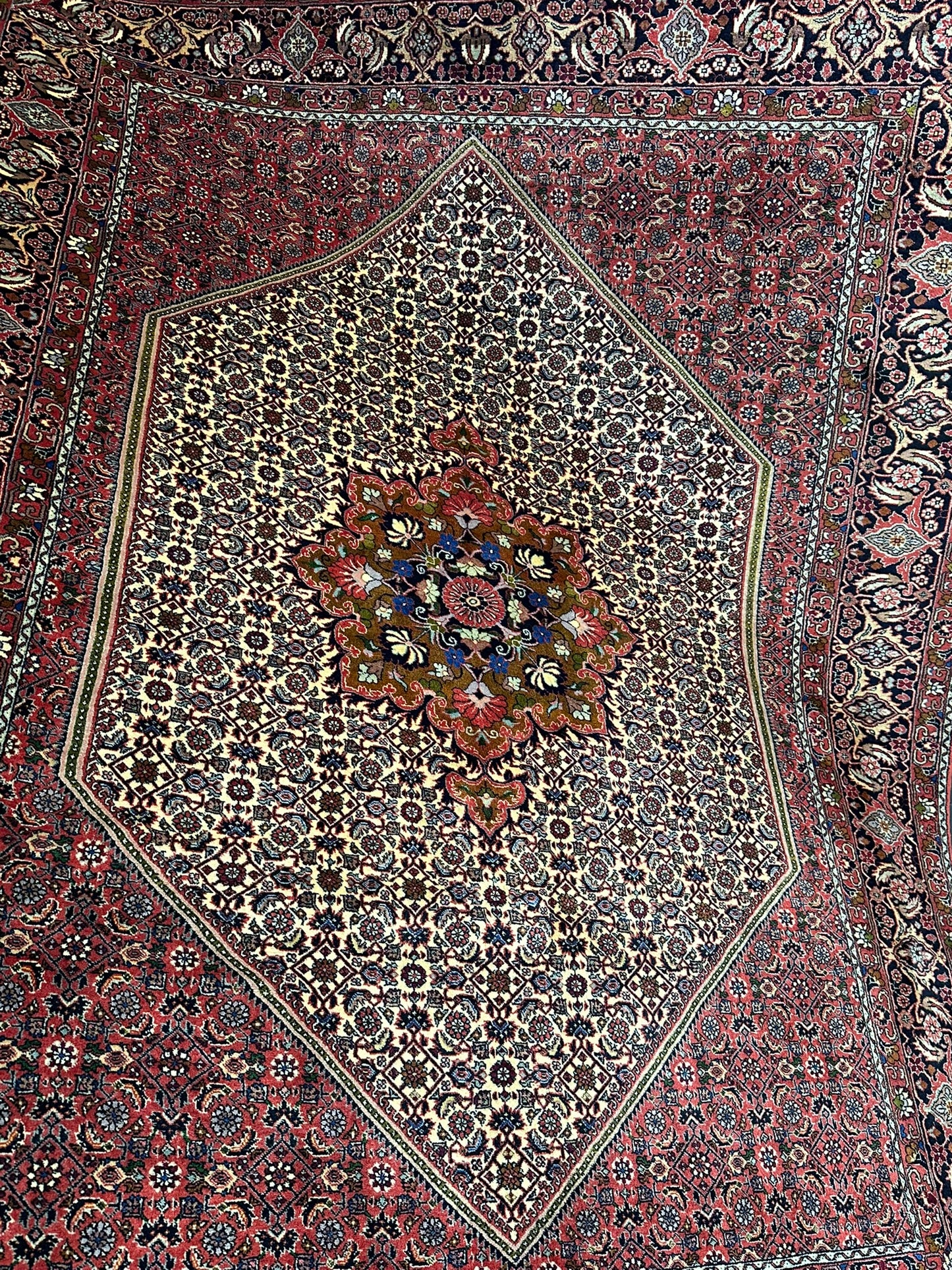 Handgeknüpfter Bidjar Teppich Wolle 250x200 cm Neu