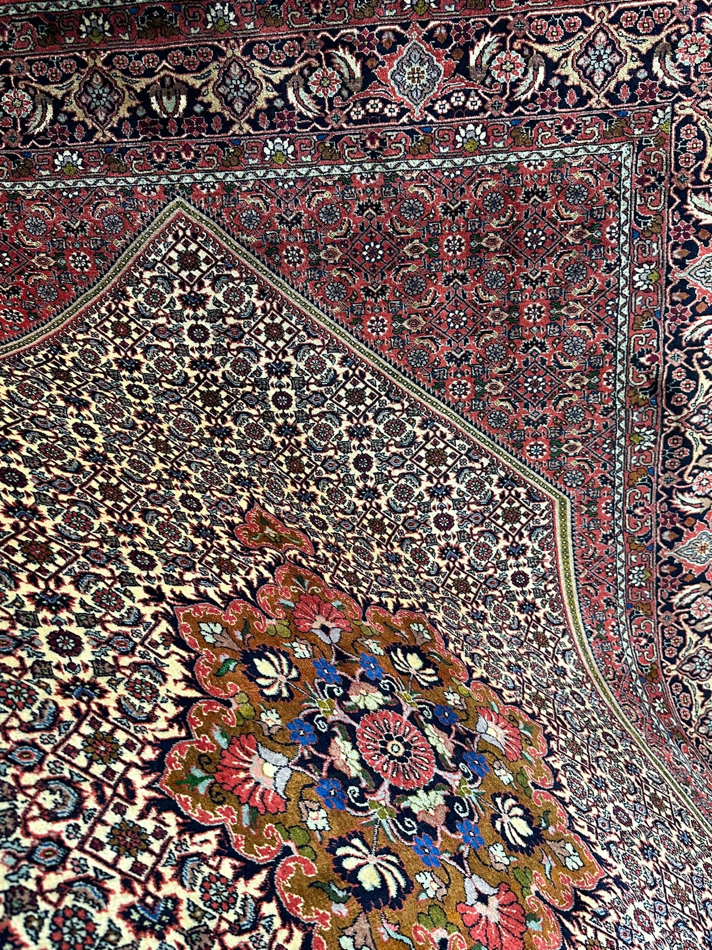 Handgeknüpfter Bidjar Teppich Wolle 250x200 cm Neu