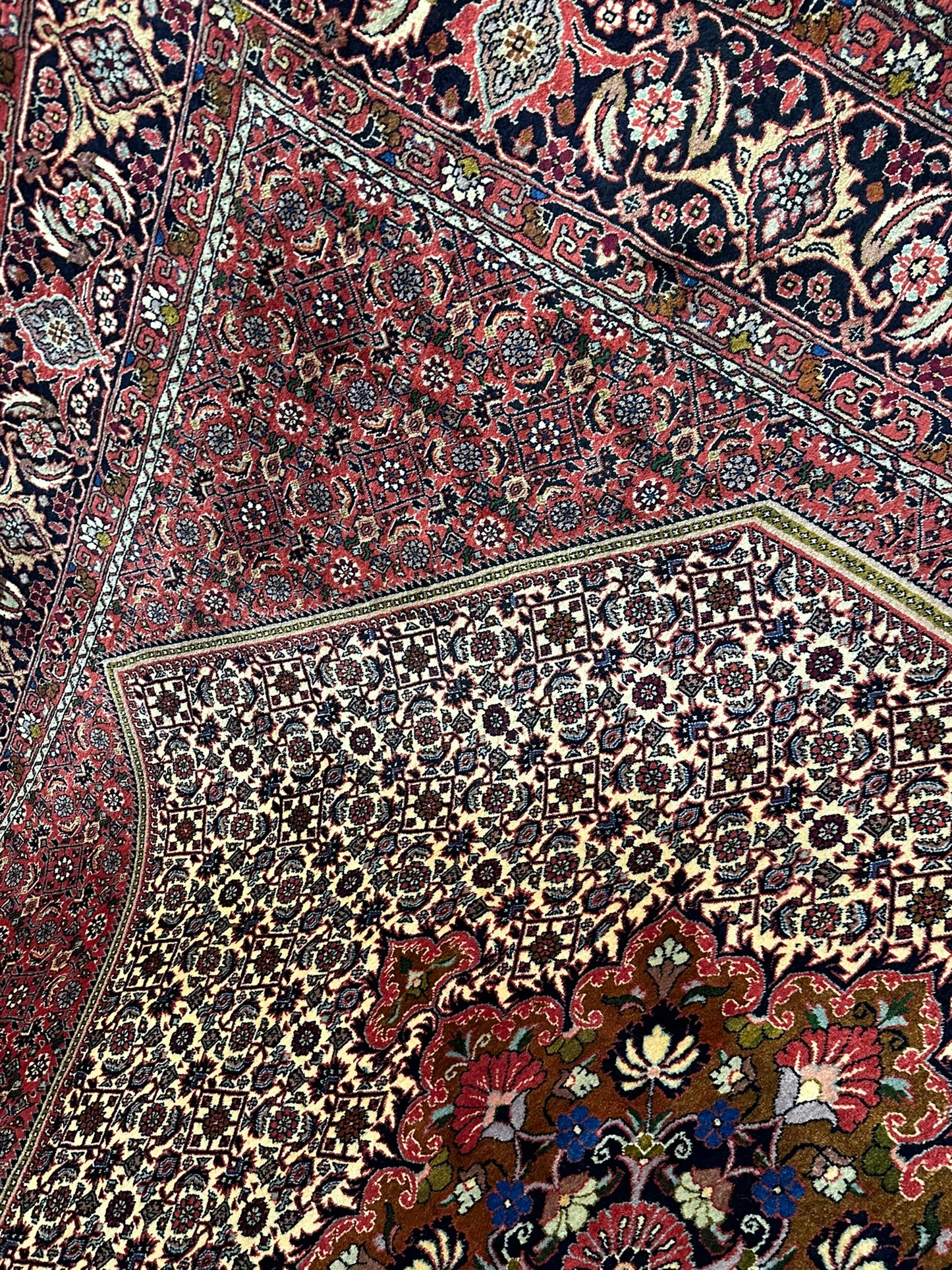Handgeknüpfter Bidjar Teppich Wolle 250x200 cm Neu