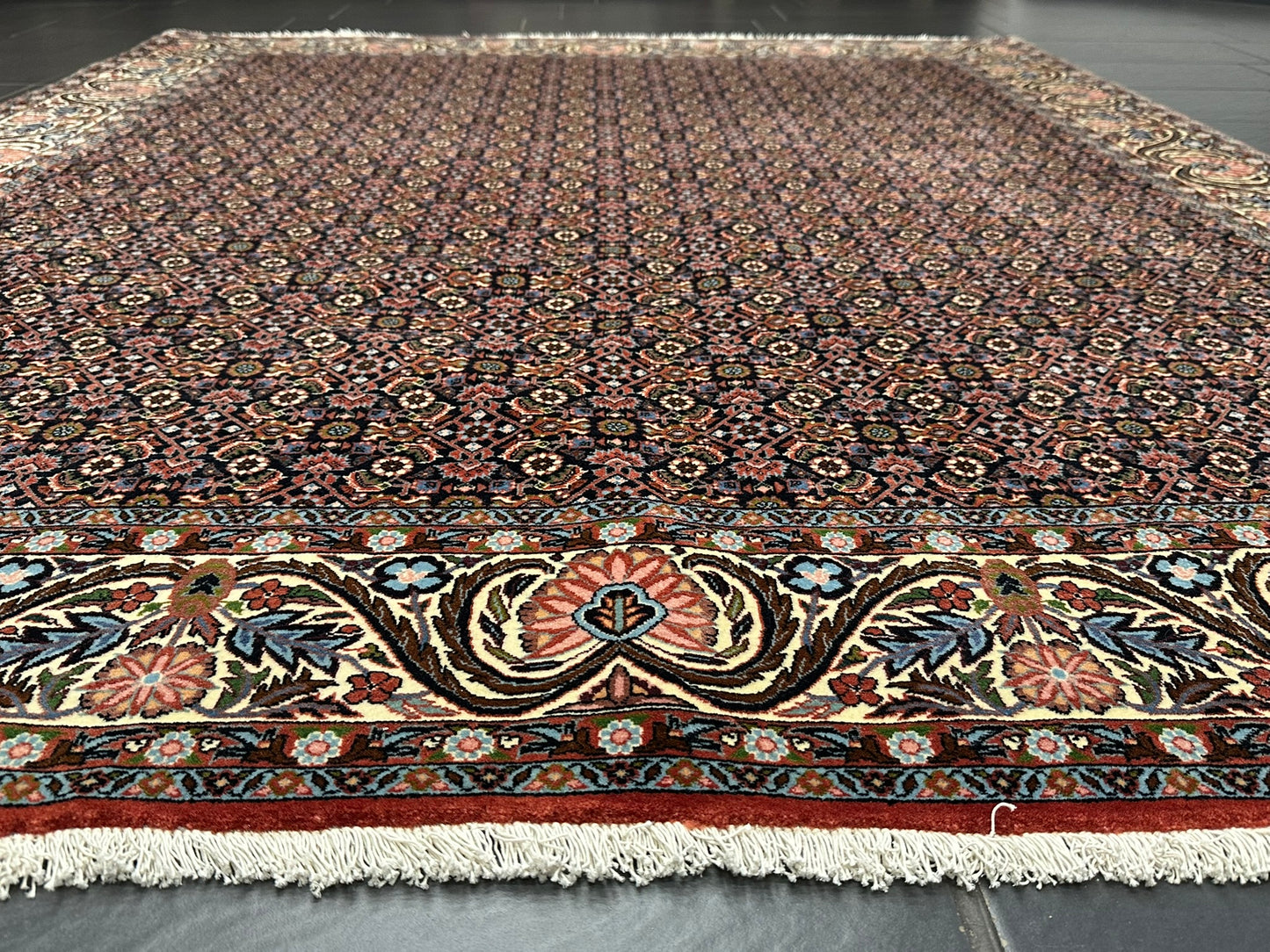Handgeknüpfter Bidjar Teppich Wolle 250x210 cm Neu