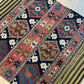 Antik Orientteppich handgewebt Türkei Kelim Naturfarben 120x100 cm