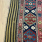 Antik Orientteppich handgewebt Türkei Kelim Naturfarben 120x100 cm
