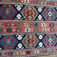 Antik Orientteppich handgewebt Türkei Kelim Naturfarben 120x100 cm