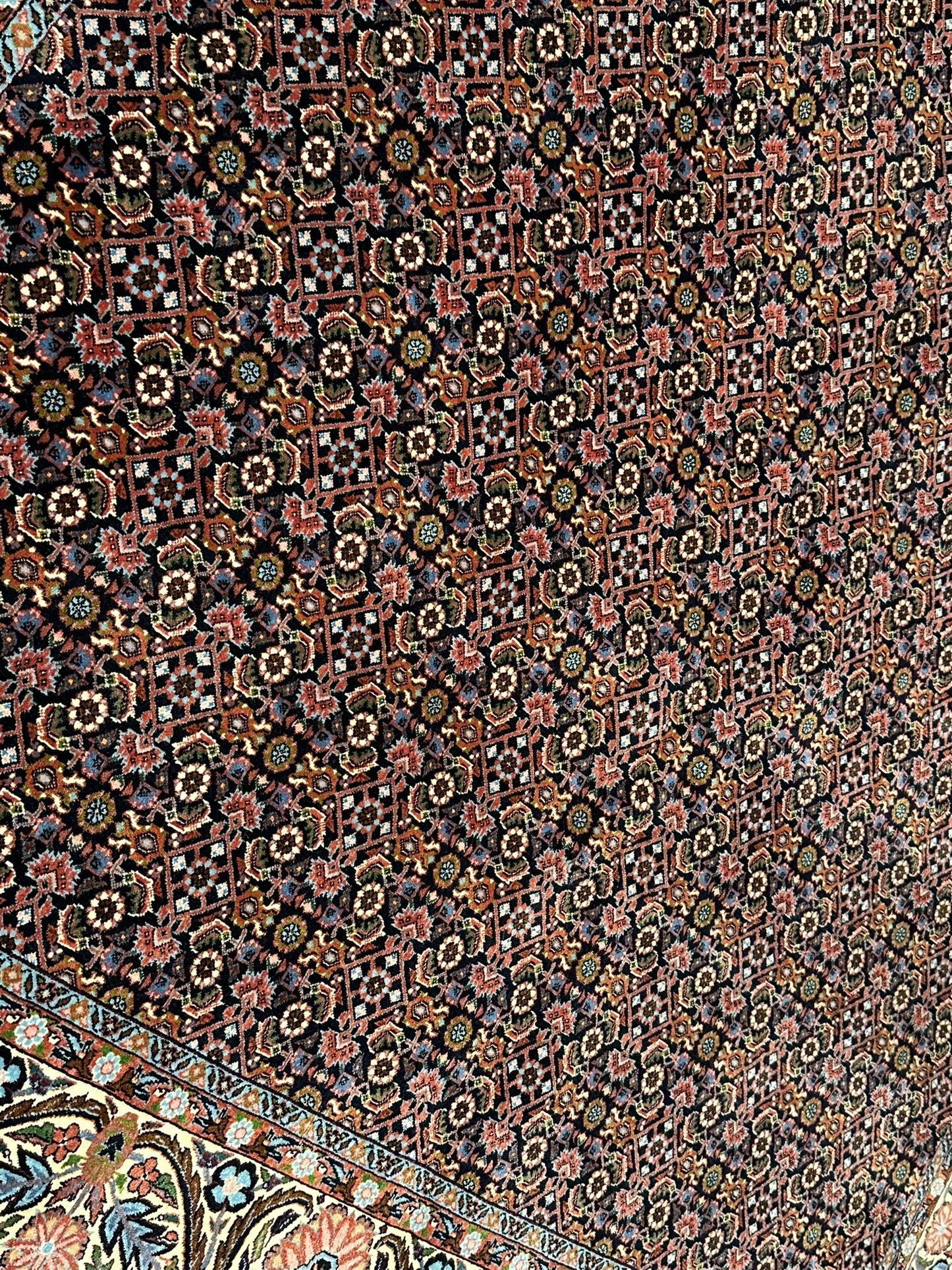 Handgeknüpfter Bidjar Teppich Wolle 250x210 cm Neu