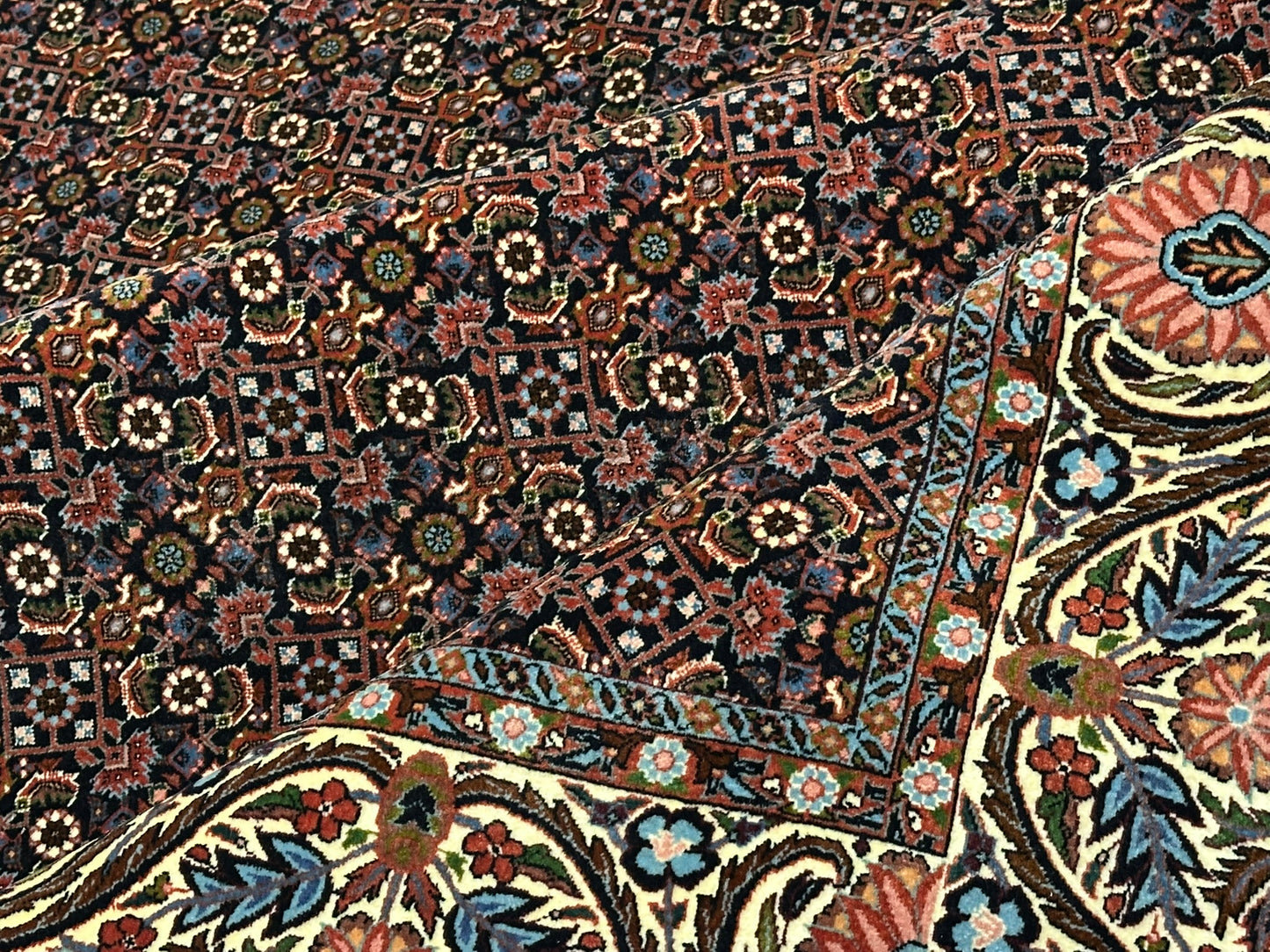 Handgeknüpfter Bidjar Teppich Wolle 250x210 cm Neu