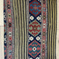 Antik Orientteppich handgewebt Türkei Kelim Naturfarben 120x100 cm