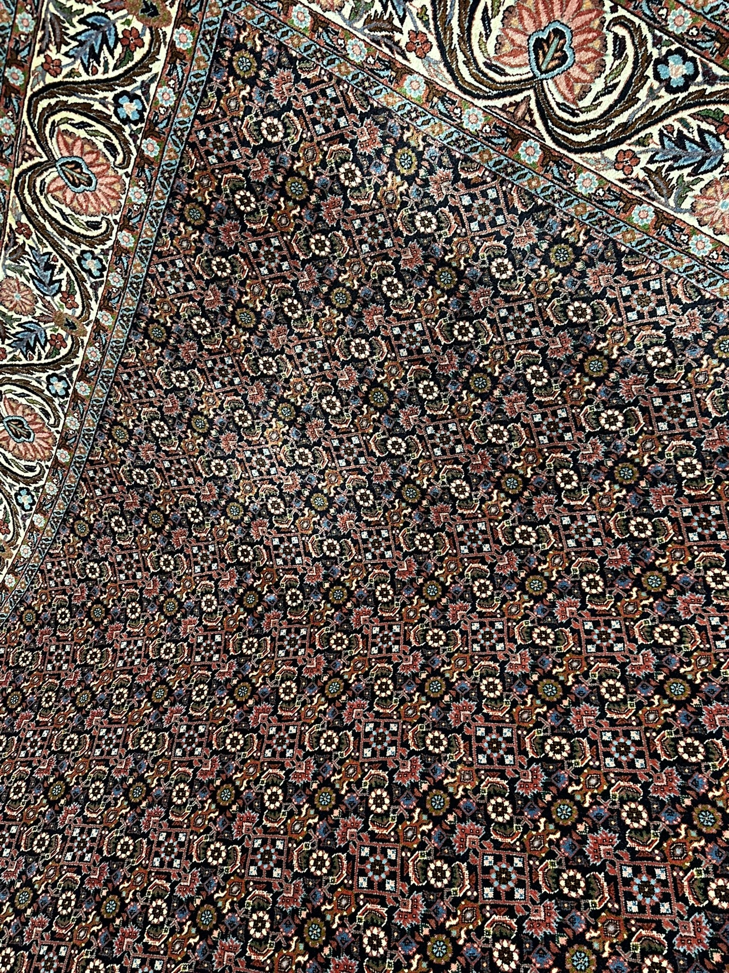 Handgeknüpfter Bidjar Teppich Wolle 250x210 cm Neu