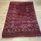 Antik Orientteppich handgeknüpft Afghan Hadjlu  200x125 cm