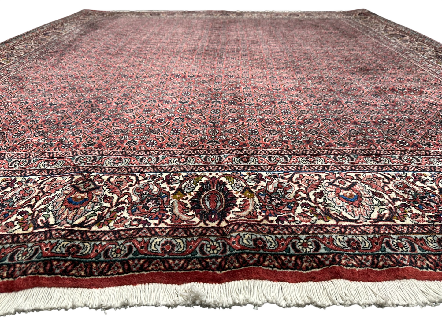 Handgeknüpfter Bidjar Teppich Wolle 255x210 cm Neu