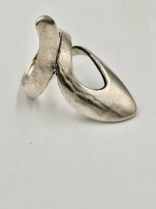 Extravaganter 925 Silber Designer Ring