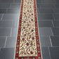 Handgeknüpfter Perser Orientteppich Täbriz Seidenteppich Läufer 300x66cm