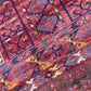 Antik Orientteppich handgeknüpft Afghan Hadjlu  200x125 cm