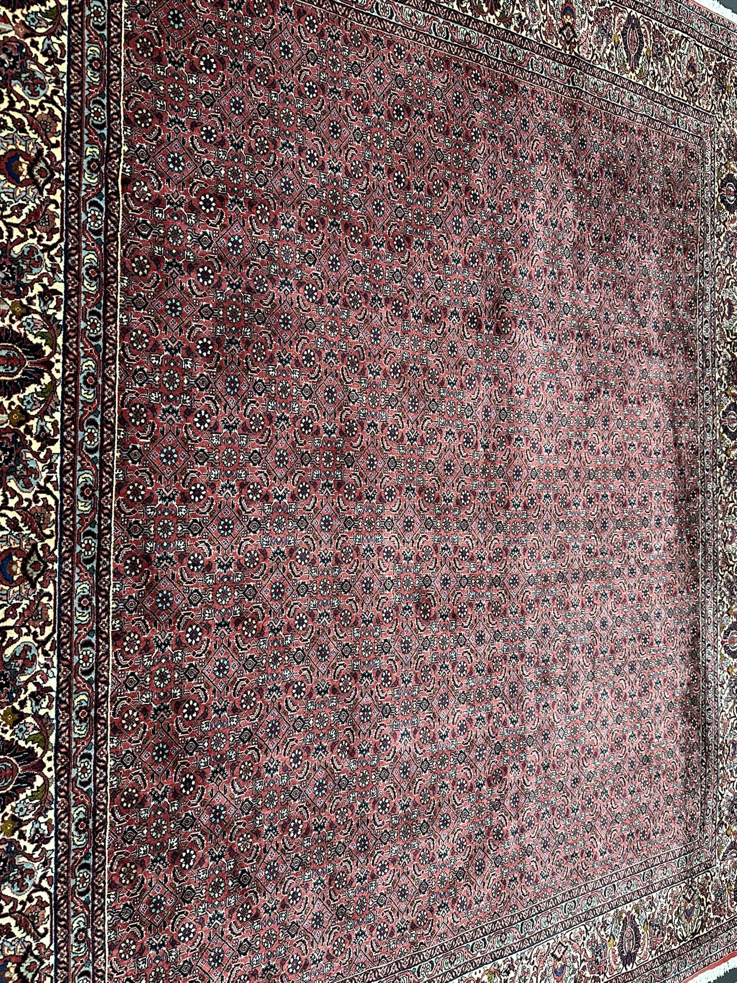Handgeknüpfter Bidjar Teppich Wolle 255x210 cm Neu