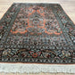 Orientteppich handgeknüpft Seide Lebensbaum 157x93 cm