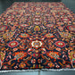Handgeknüpfter Malayer Art Deco Antiker Teppich 305x210 cm