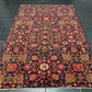 Handgeknüpfter Malayer Art Deco Antiker Teppich 305x210 cm