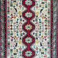 Orientteppich handgeknüpft Abadeh Korkwolle 145x65 cm