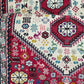 Orientteppich handgeknüpft Abadeh Korkwolle 145x65 cm