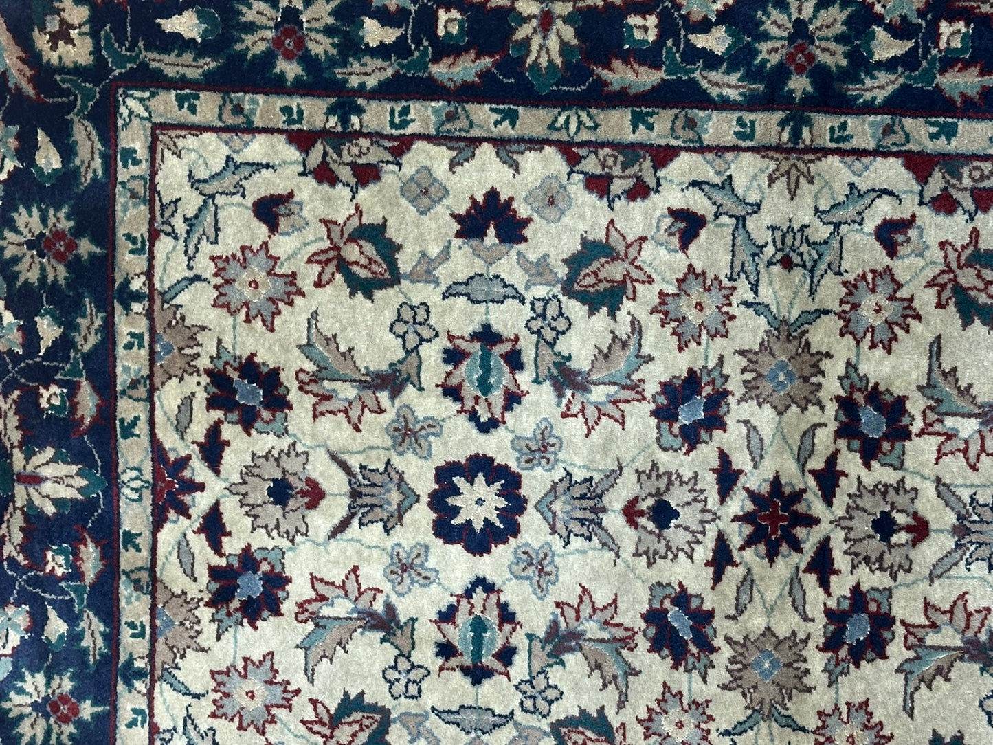 Orientteppich handgeknüpft China Isfahan 97x62 cm