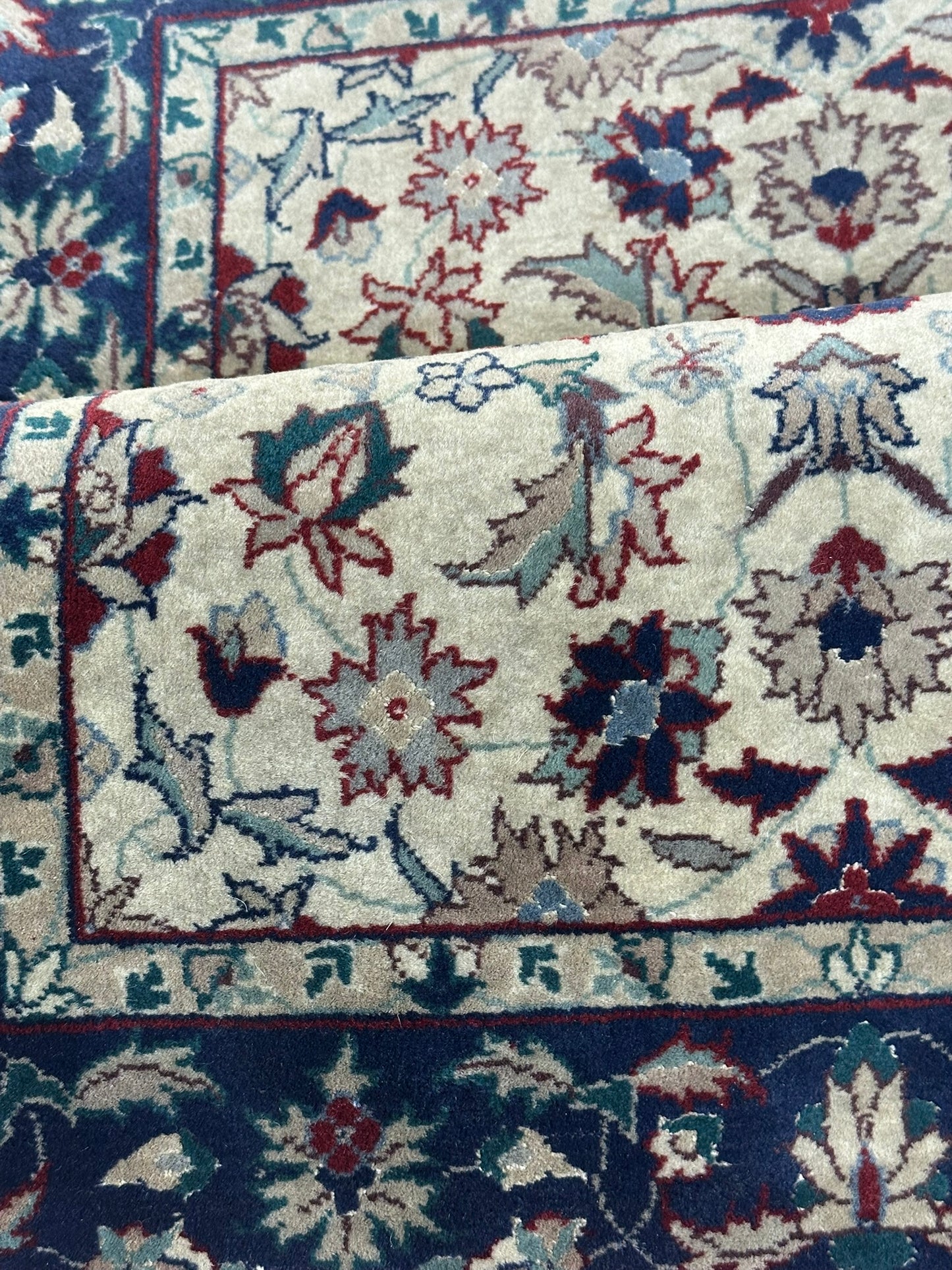 Orientteppich handgeknüpft China Isfahan 97x62 cm