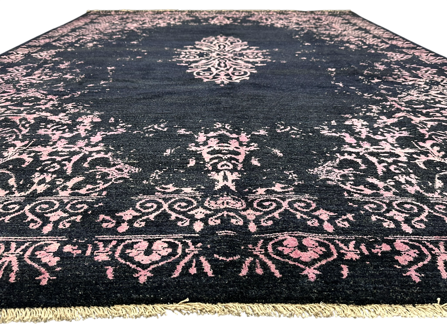 Handgeknüpfter Vintage Kirman Teppich 310x215 cm Neu