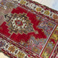 Antik Orientteppich handgeknüpft Türkei Anatolien  Wolle 180x117 cm