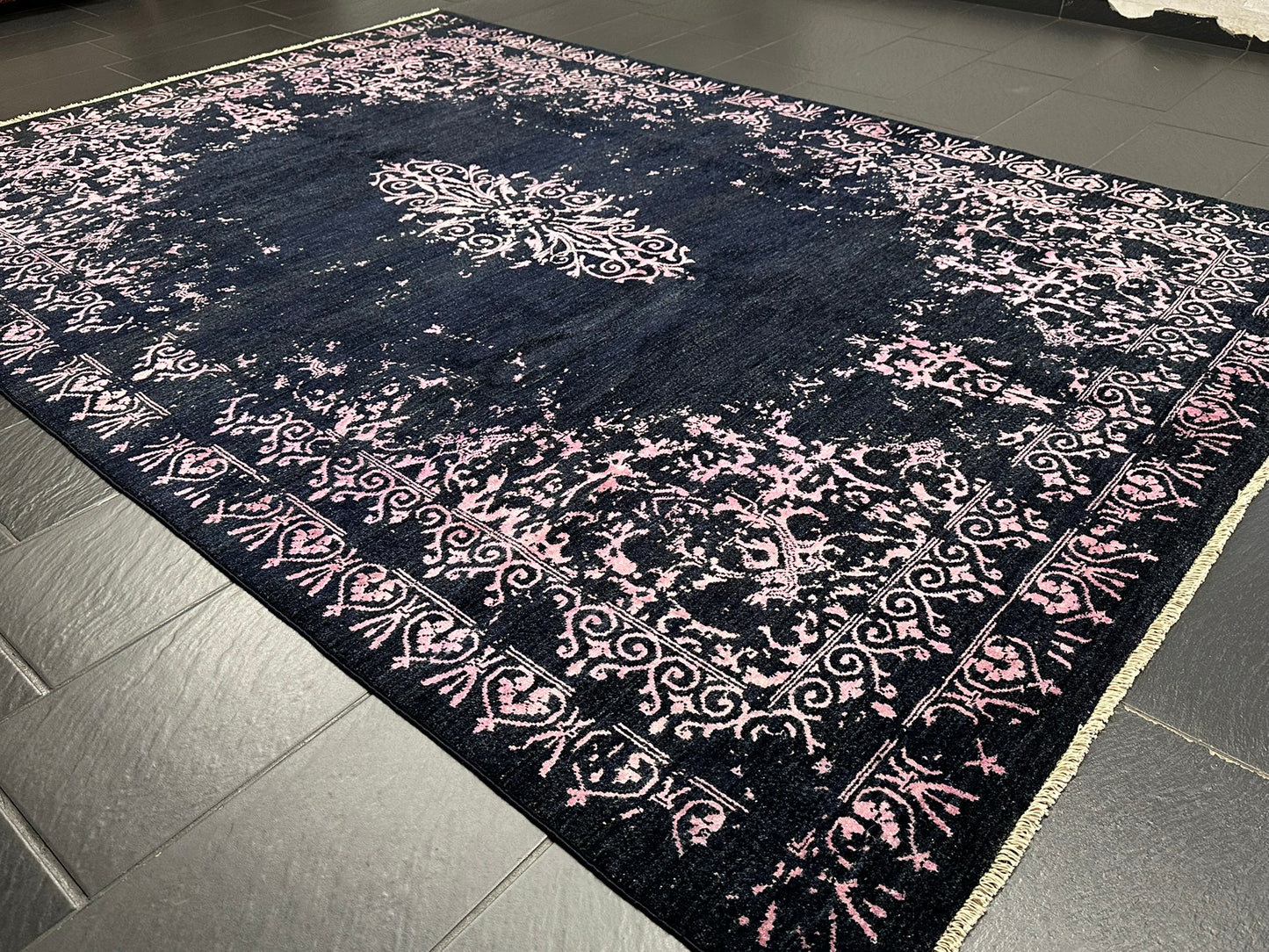 Handgeknüpfter Vintage Kirman Teppich 310x215 cm Neu