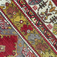 Antik Orientteppich handgeknüpft Türkei Anatolien  Wolle 180x117 cm