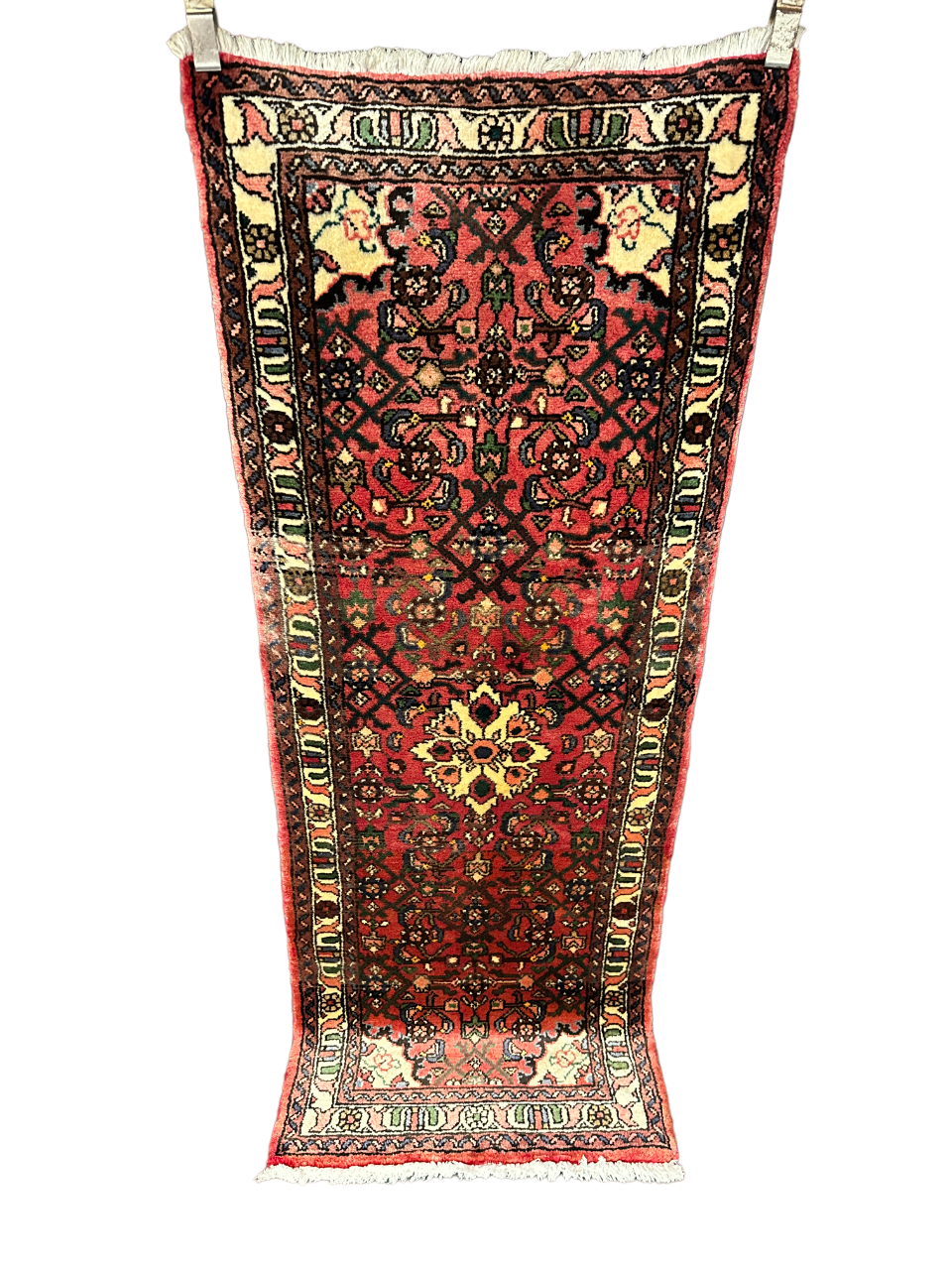 Handgeknüpfter Perser Orientteppich: Hamadan Läufer 188x75cm