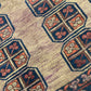   Antik Orientteppich handgeknüpft Afghan Ersari  Wolle 135x97 cm