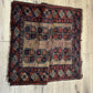  Antik Orientteppich handgeknüpft Afghan Ersari  Wolle 135x97 cm