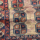   Antik Orientteppich handgeknüpft Afghan Ersari  Wolle 135x97 cm