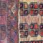   Antik Orientteppich handgeknüpft Afghan Ersari  Wolle 135x97 cm