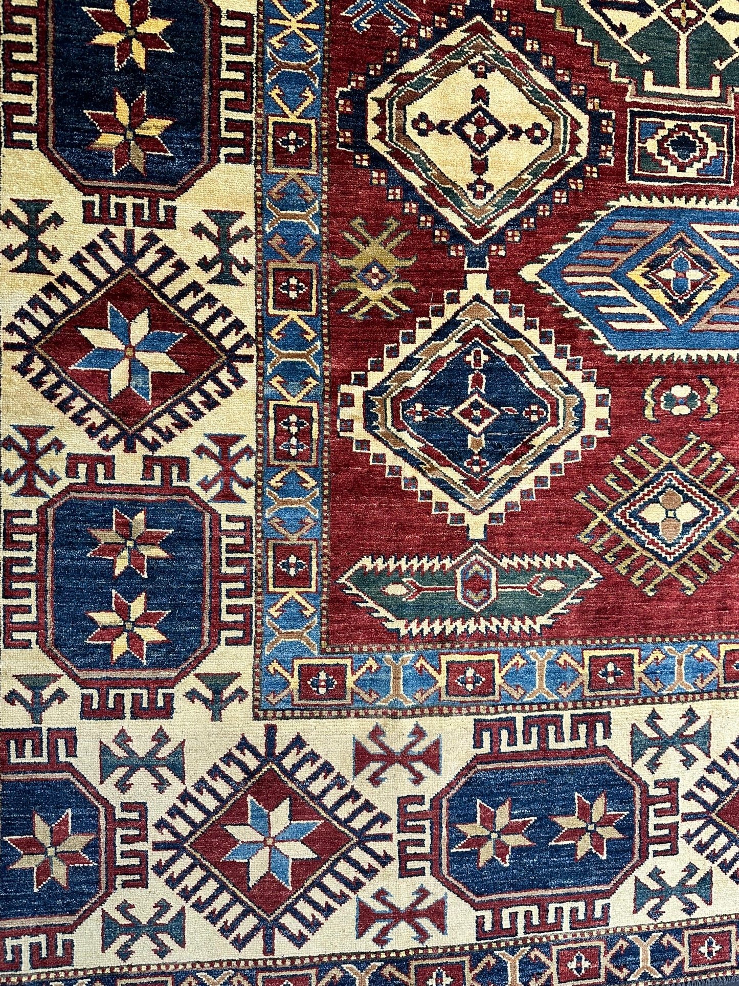 Handgeknüpfter Ziegler Kazak Teppich Pakistan 375x275 cm