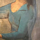 Pablo Picasso (1881-1973) Grafische Kunst Bild Frau mit Fächer 42x32cm