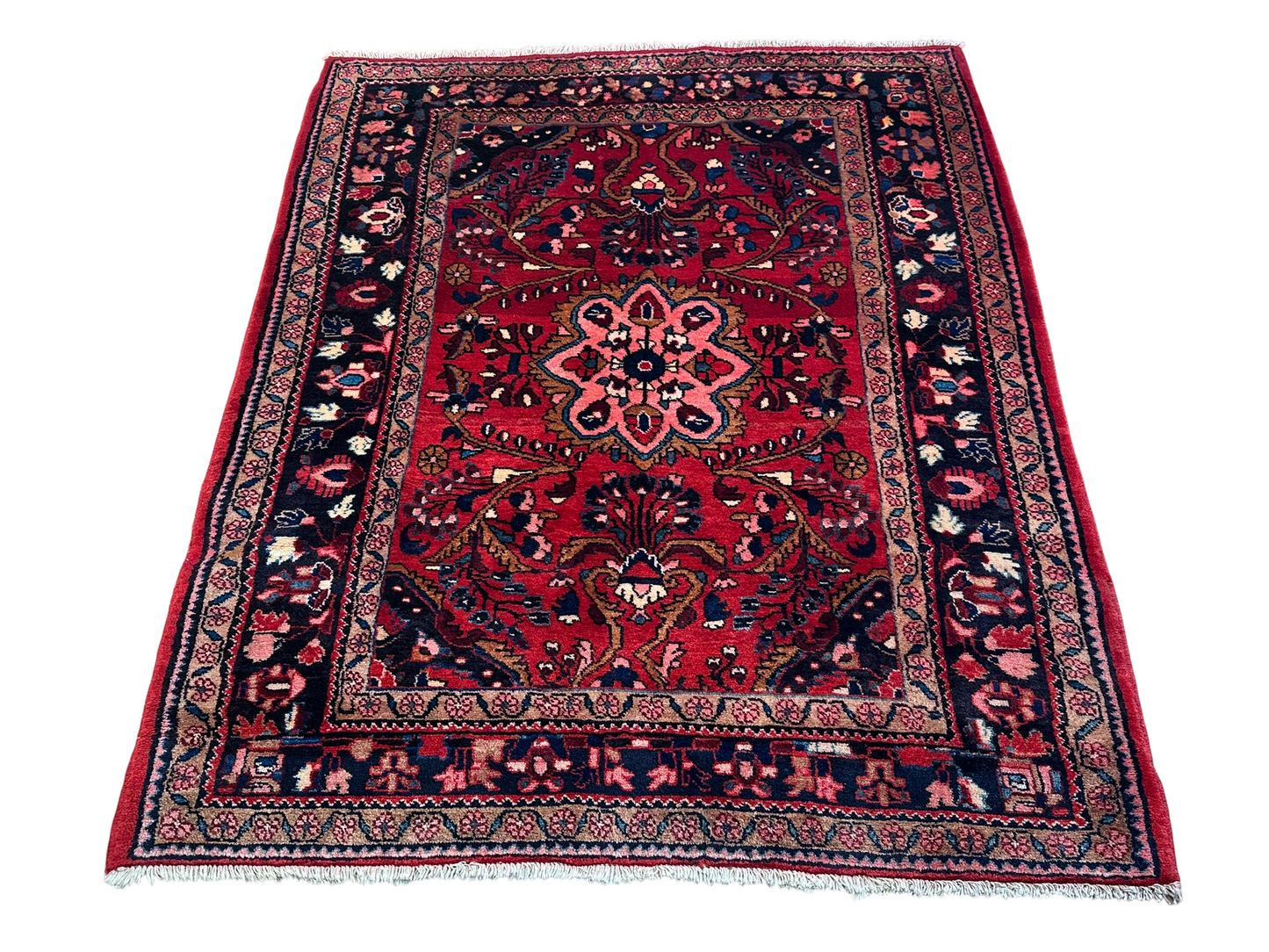 Orientteppich handgeknüpft Lilian Wolle 285x150 cm