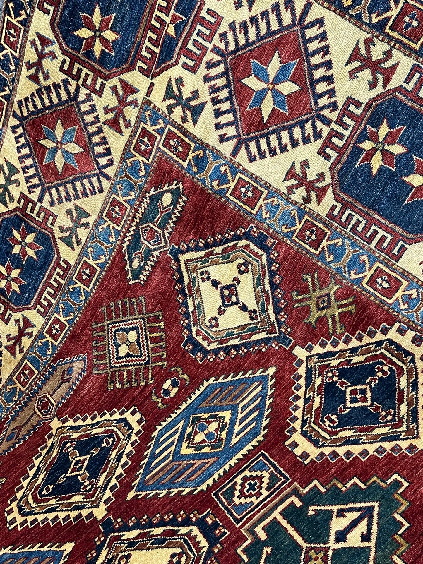 Handgeknüpfter Ziegler Kazak Teppich Pakistan 375x275 cm