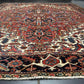 Handgeknüpfter Antiker Teppich Heriz  Naturfarben 340x266 cm