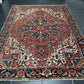 Handgeknüpfter Antiker Teppich Heriz  Naturfarben 340x266 cm