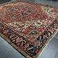 Handgeknüpfter Antiker Teppich Heriz  Naturfarben 340x266 cm