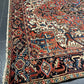Handgeknüpfter Antiker Teppich Heriz  Naturfarben 340x266 cm