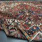 Handgeknüpfter Antiker Teppich Heriz  Naturfarben 340x266 cm