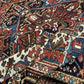 Handgeknüpfter Antiker Teppich Heriz  Naturfarben 340x266 cm