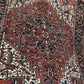 Handgeknüpfter Antiker Teppich Heriz  Naturfarben 340x266 cm