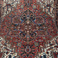 Handgeknüpfter Antiker Teppich Heriz  Naturfarben 340x266 cm