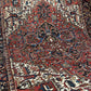 Handgeknüpfter Antiker Teppich Heriz  Naturfarben 340x266 cm
