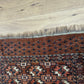 Antik Orientteppich handgeknüpft Türkmen Yomut Buchara Wolle 105x75 cm