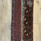 Antik Orientteppich handgeknüpft Türkmen Yomut Buchara Wolle 105x75 cm