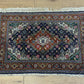 Orientteppich handgeknüpft Täbriz 50 Raj Mahi Wolle 92x64 cm
