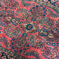 Antik Orientteppich handgeknüpft Sarough American Re-Import Wolle naturfarben 190x78 cm